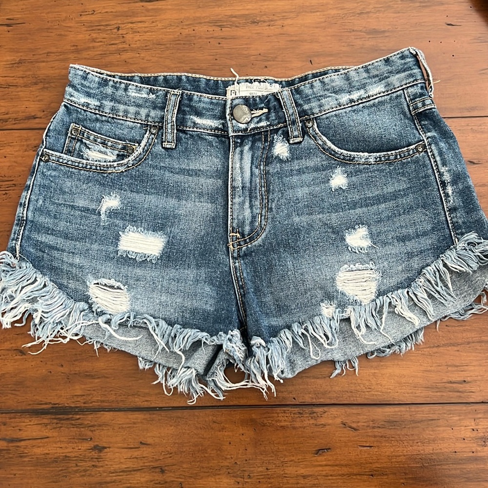 free people mini shorts